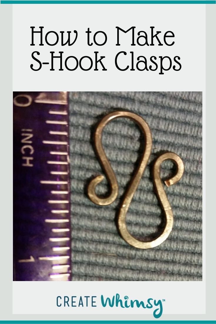 How To Make an SHook Clasp Create Whimsy