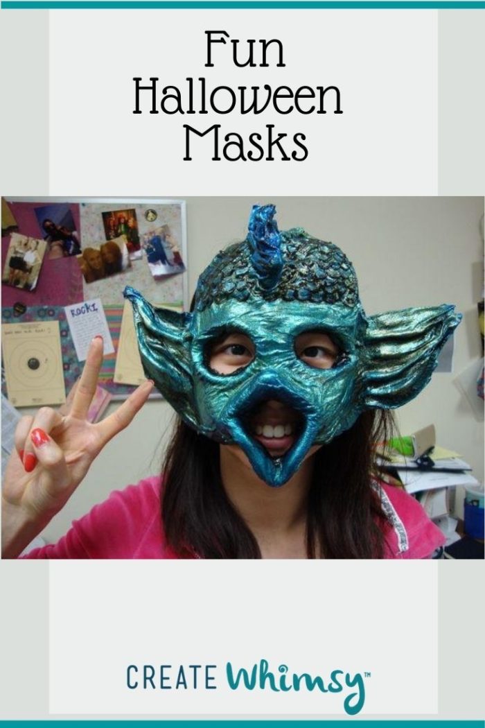 Halloween Masks for GrownUps to Make Create Whimsy