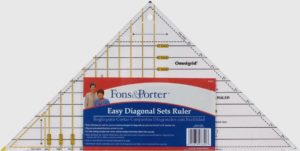 Fons & Porter Easy Diagonal Sets Ruler