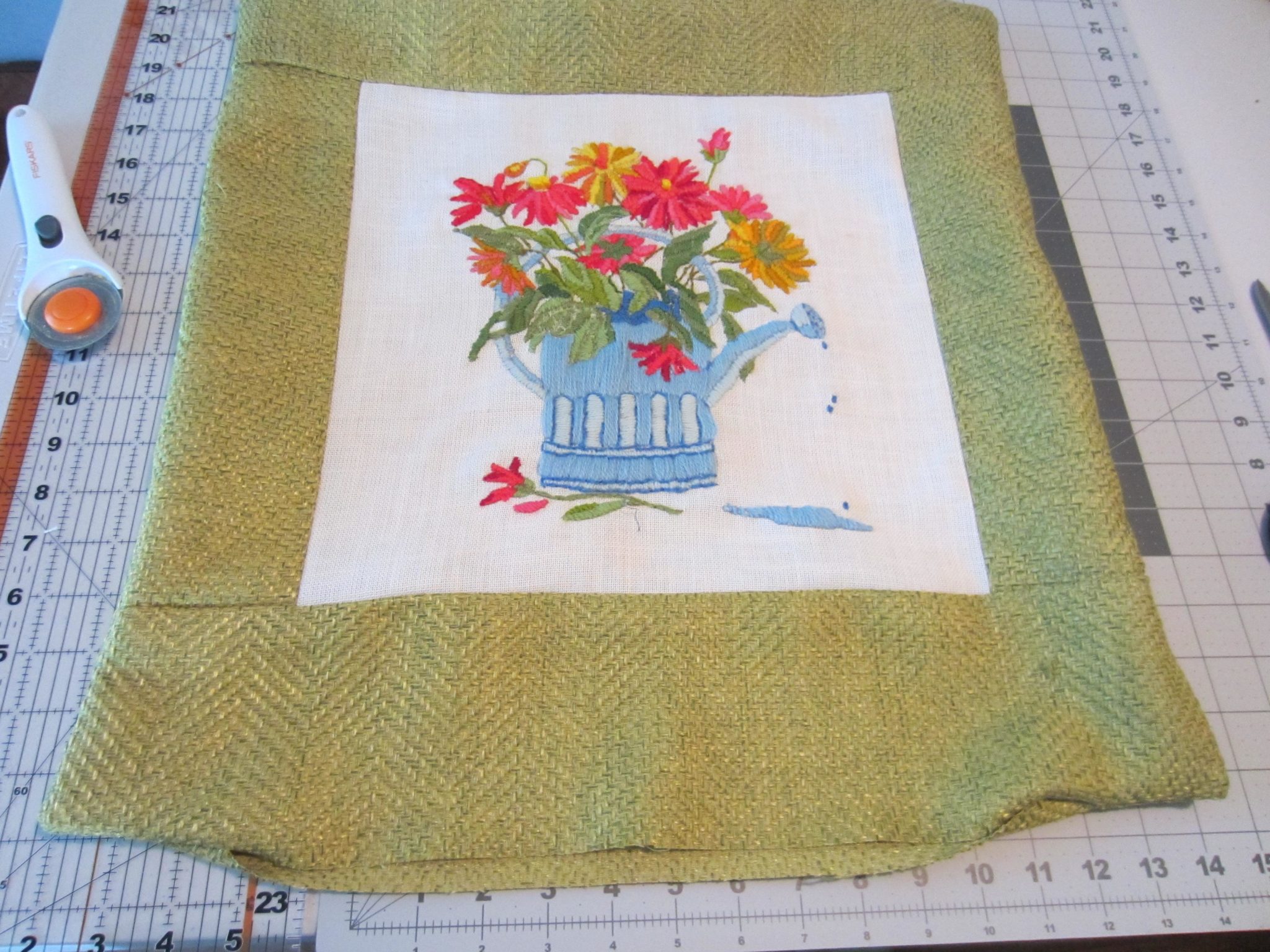 All turned and ready for a pillow form