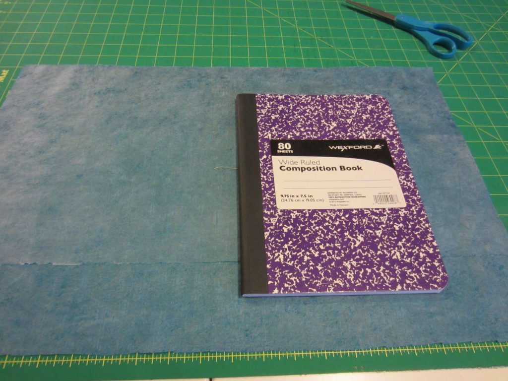 Laying out the fabric