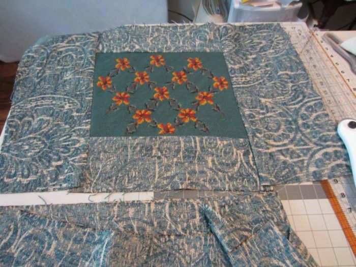 Finishing a Needlepoint Pillow Create Whimsy