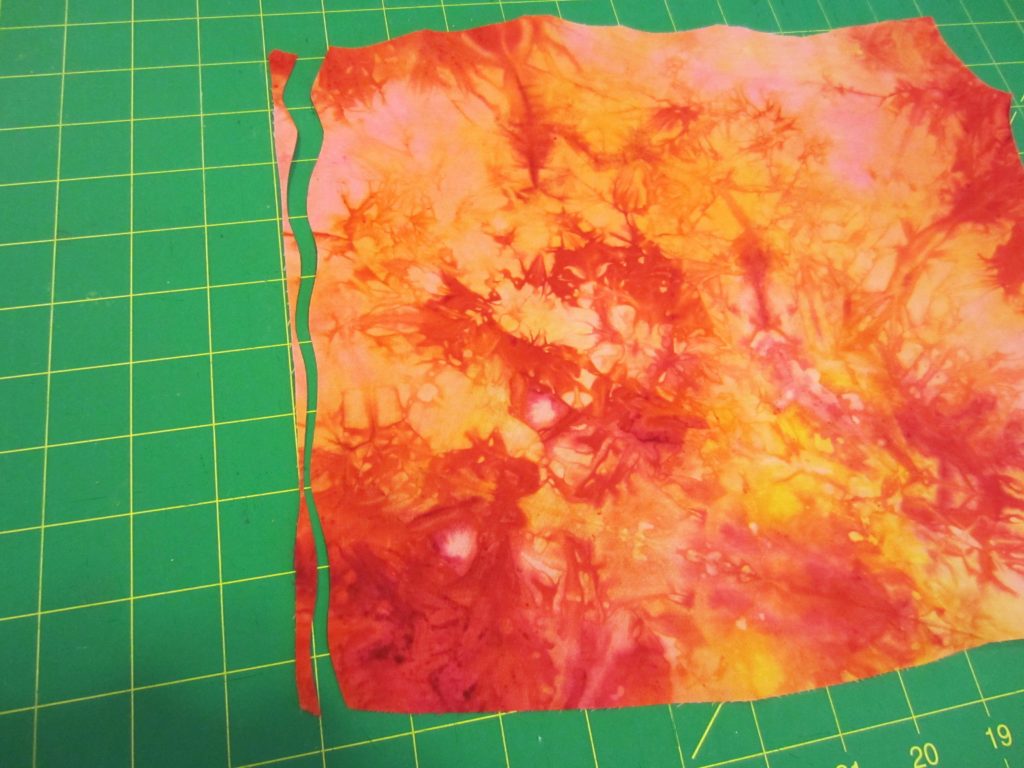 Cutting embellishments for the front