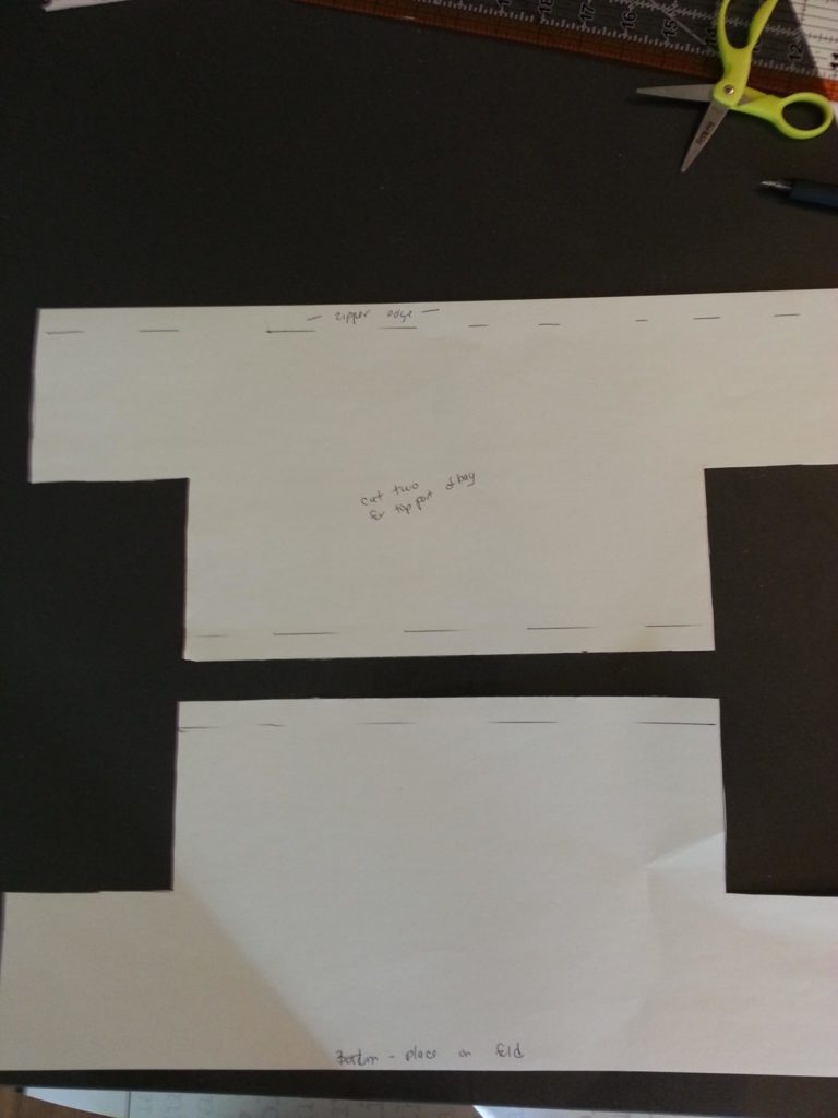 Basic lunch bag pattern