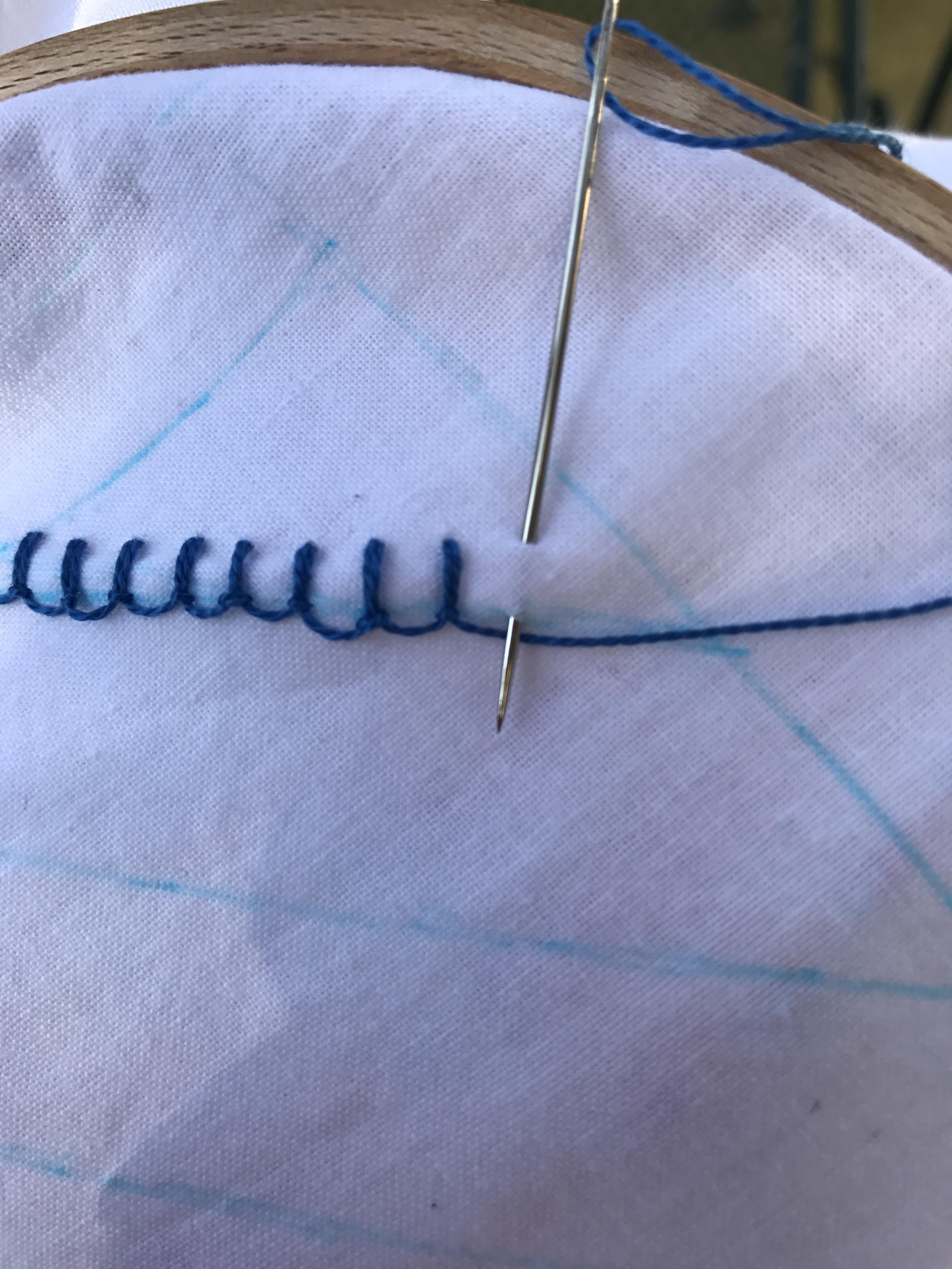 Embroidery: Up and Down Buttonhole Stitch - Create Whimsy