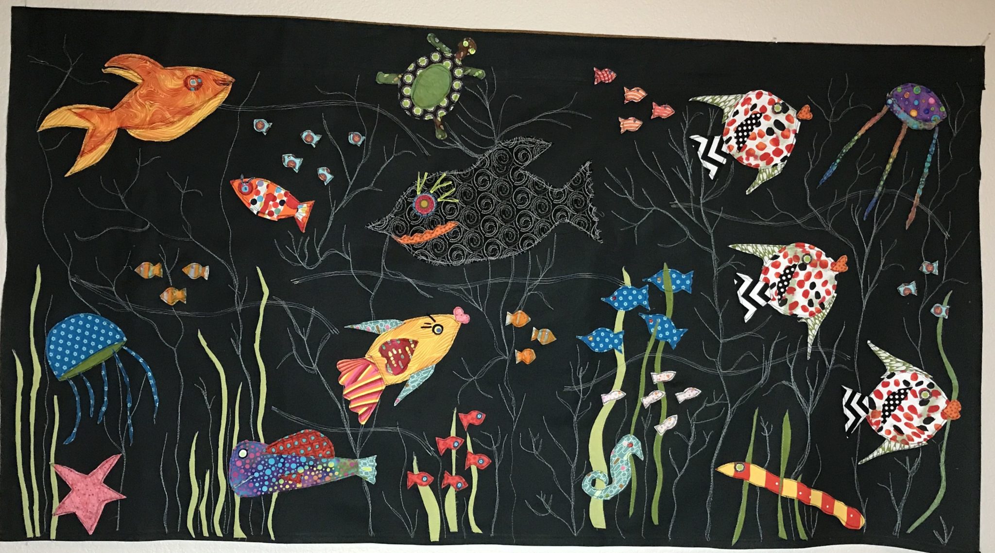 Under the Sea Art Quilt