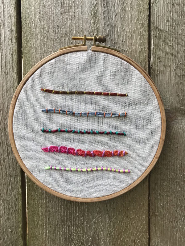 Couching Stitch for Lovely Lines | Create Whimsy