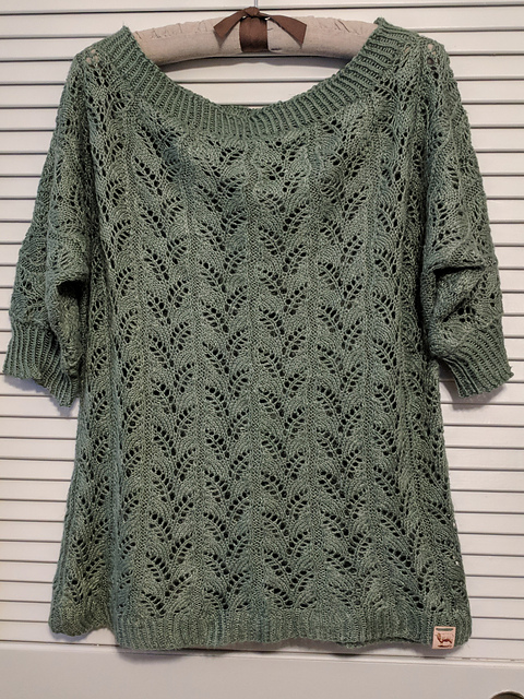 Karen Fletcher Georgie Redbud Pullover Sweater