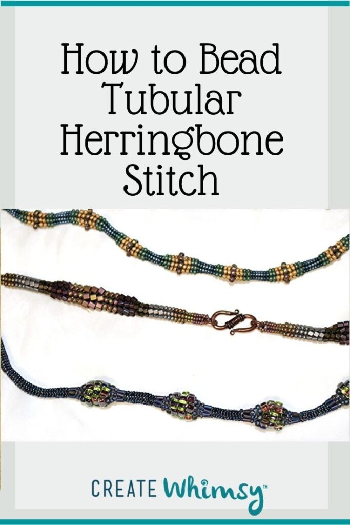 Tubular Herringbone Bead Stitch PI 2