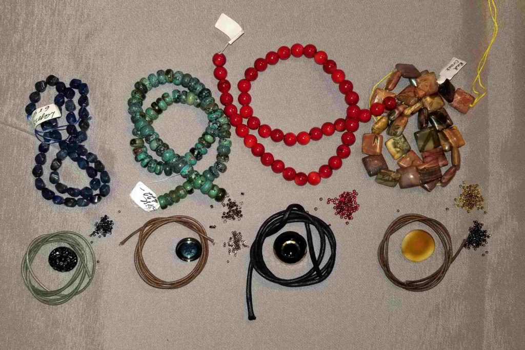 Sewn Gemstone Bracelets