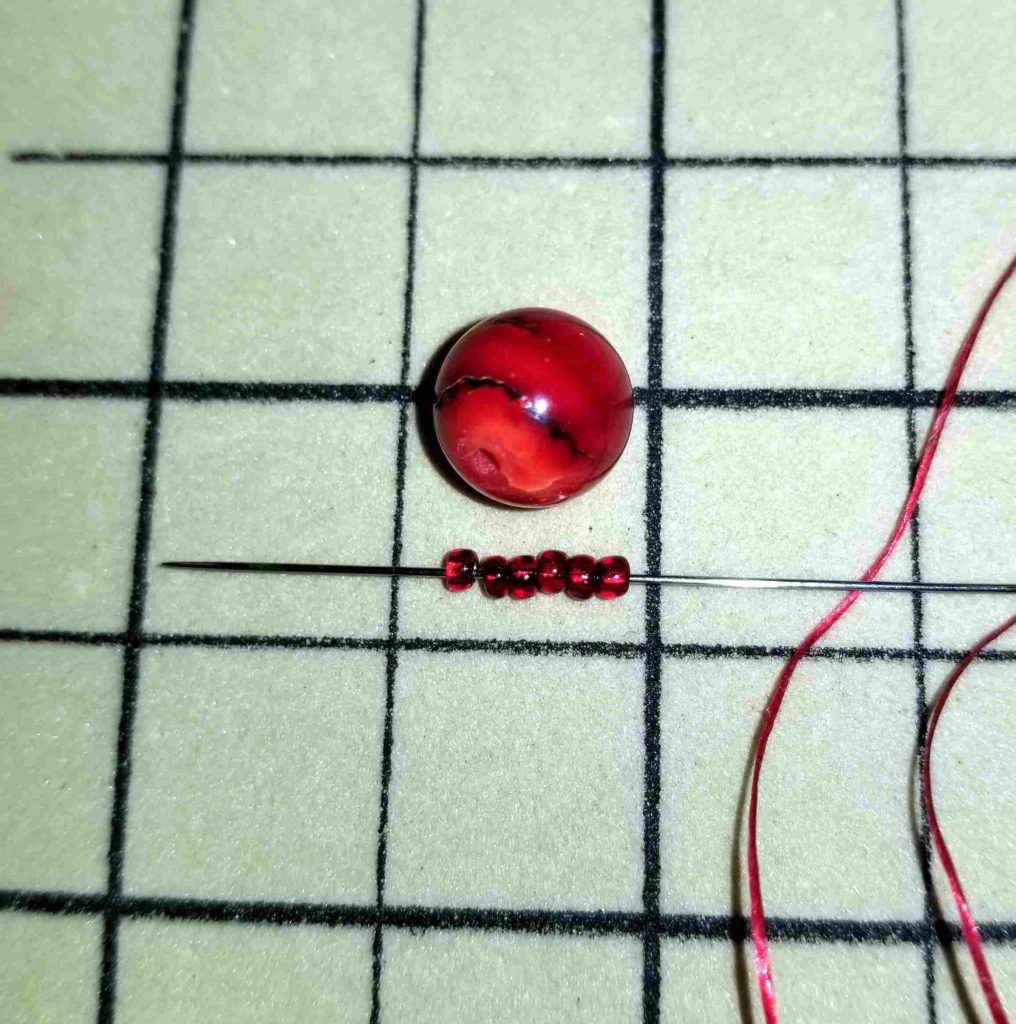Sewn Gemstone Bracelets determine total width