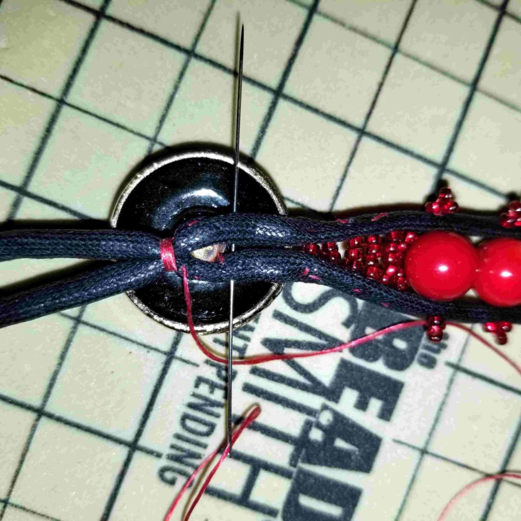 Sewn Gemstone Bracelets travel to above button