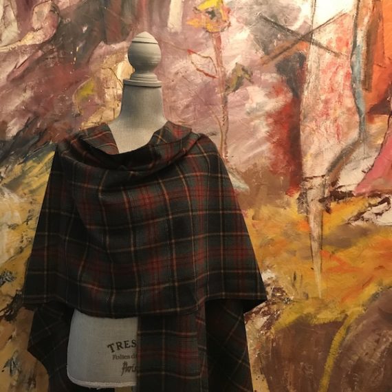 How to Make A Ruana Wrap - No Pattern Needed