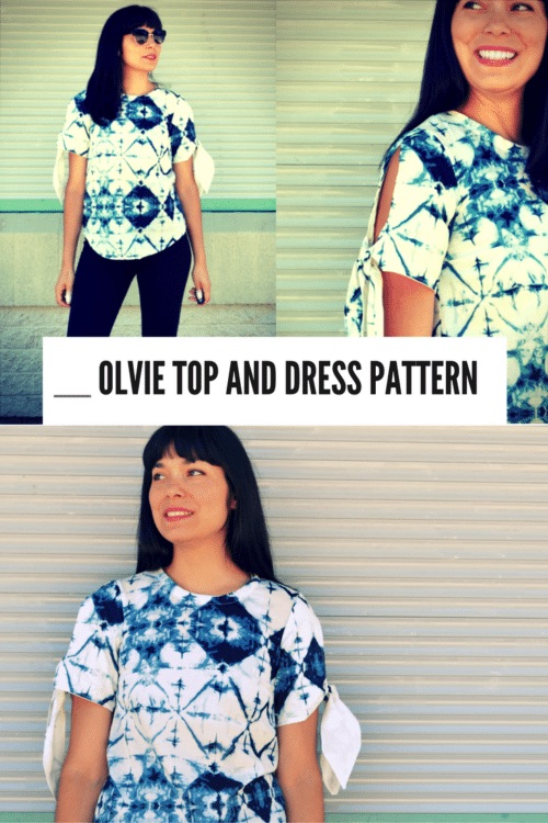 Olvie Top and Dress pattern