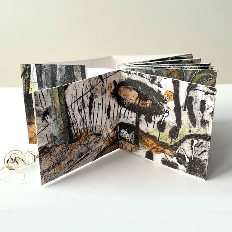 Mixed media book by Tara Axford