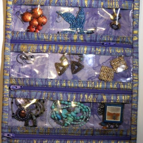 How to Make a Jewelry Roll-up Travel Case - Create Whimsy