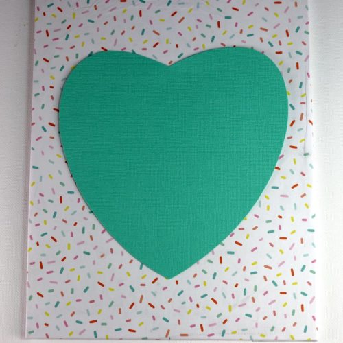 Valentine's Decoration Paint Chip Heart Create Whimsy