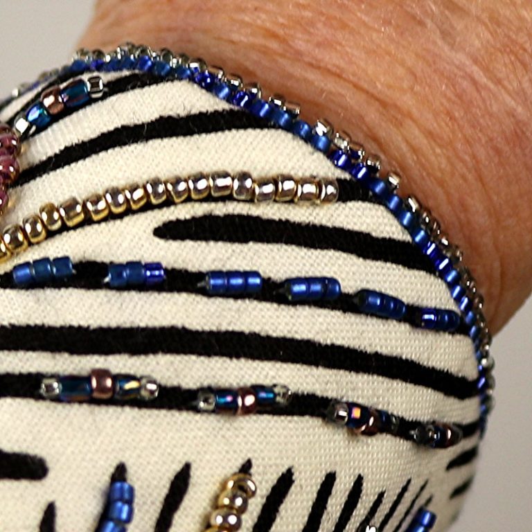 Picot Stitch Edge Bead Embroidery Create Whimsy