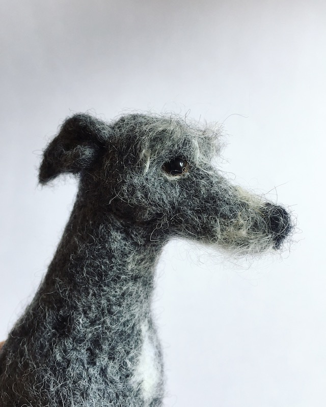 Needle felted dog - 2