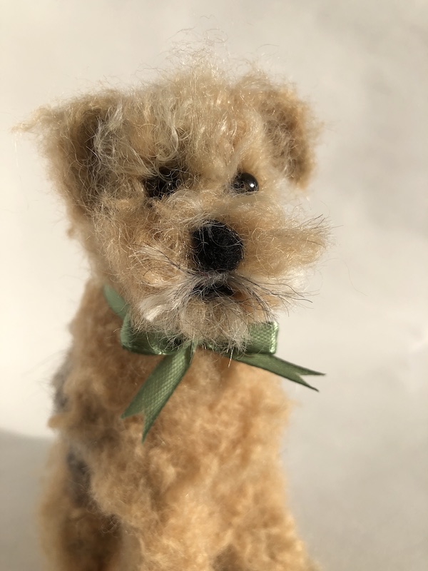 NEEDLE FELTING DIRECTIONS~TUTORIAL~ CHOOSING FIBERS for NEEDLE FELTED  DOGS~TIP OF THE WEEK