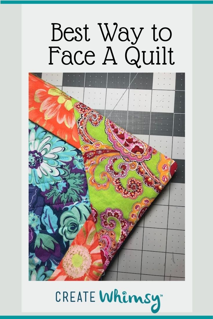 How to Face a Quilt Create Whimsy