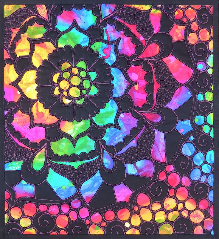 Crayon Etched Mandala - Child's Play by Mel Beach