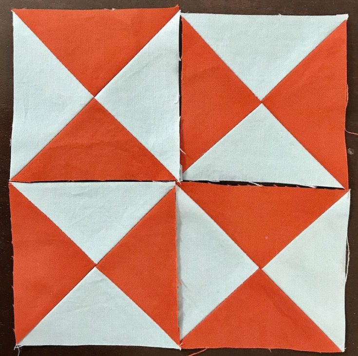 How to Make an Hourglass Quilt Block Free Tutorial Create Whimsy