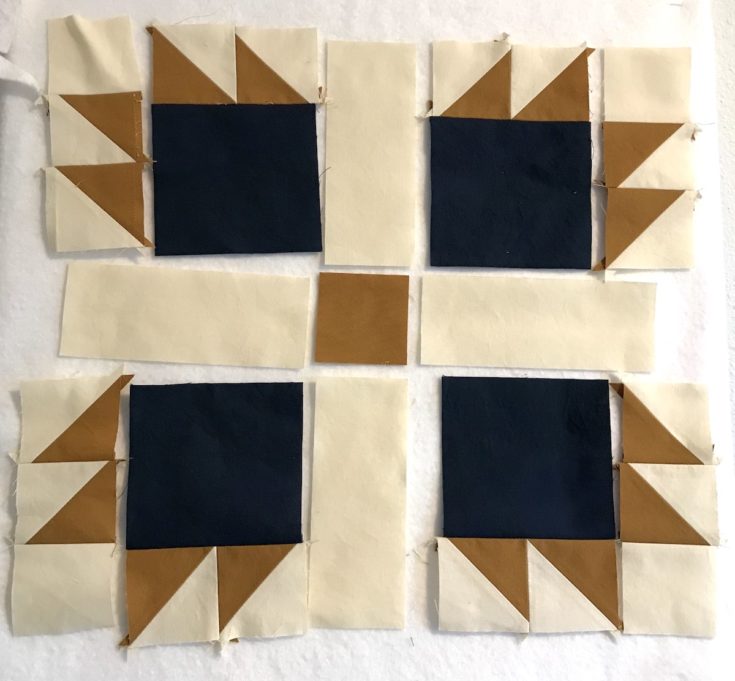 How to Make a Bear's Paw Quilt Block Three Sizes Create Whimsy