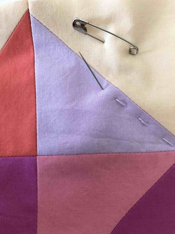 Big Stitch Hand Quilting HowTo Technique Tutorial Create Whimsy