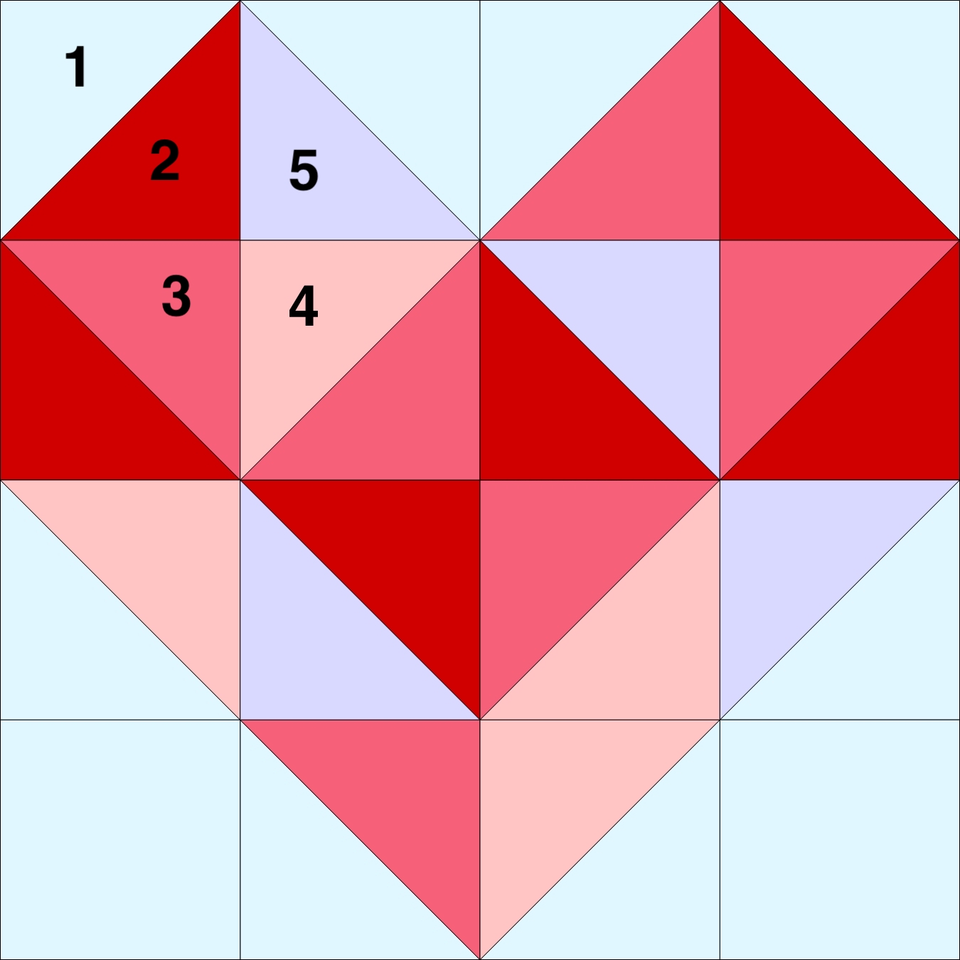 How to Make a Patchwork Heart Quilt Block Free Tutorial Create Whimsy