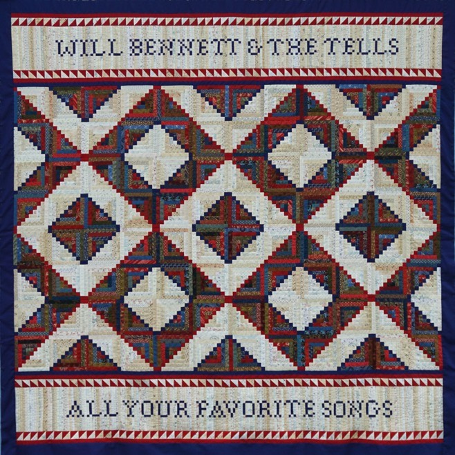 All Your Favorite Songs Album Cover quilt by Judy Martin