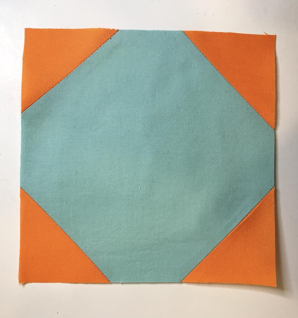 How to Make the Snowball Quilt Block Free Tutorial Create Whimsy