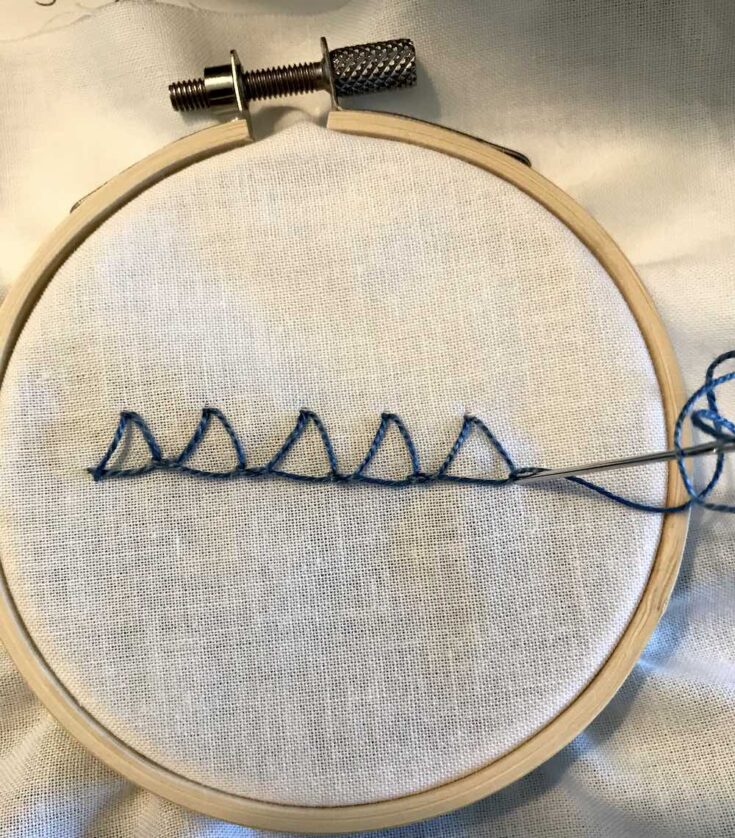 Closed Buttonhole Stitch Create Whimsy