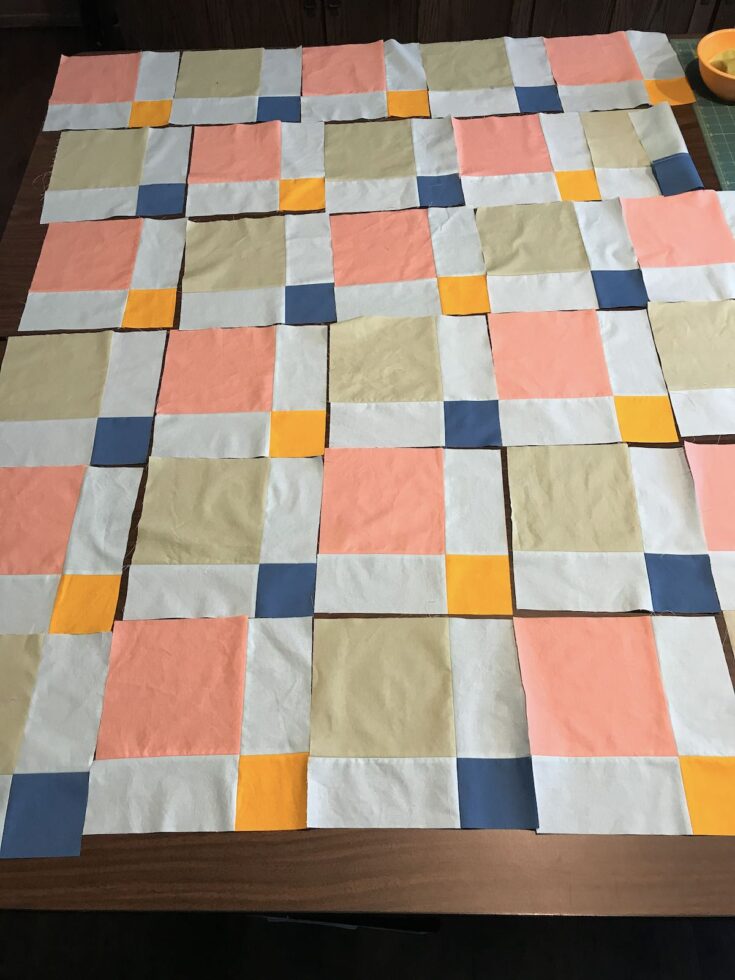 Disappearing Nine Patch Quilt Pattern Tutorial Create Whimsy