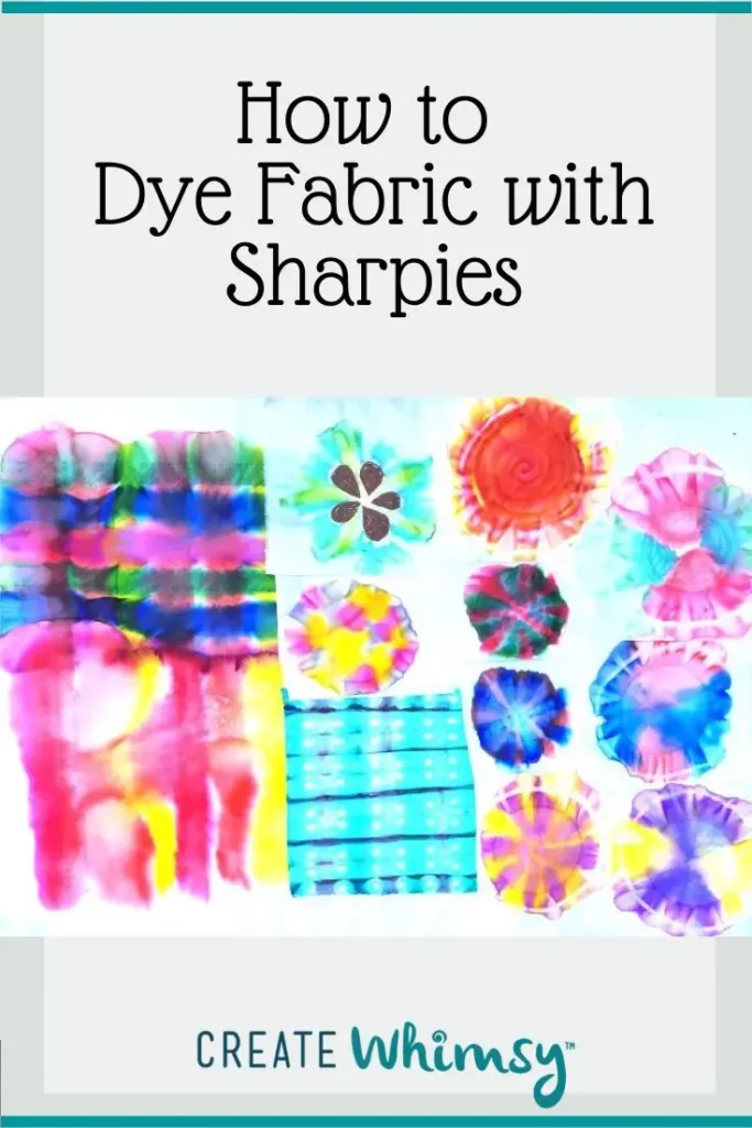 How to dye fabric with sharpies PI 10