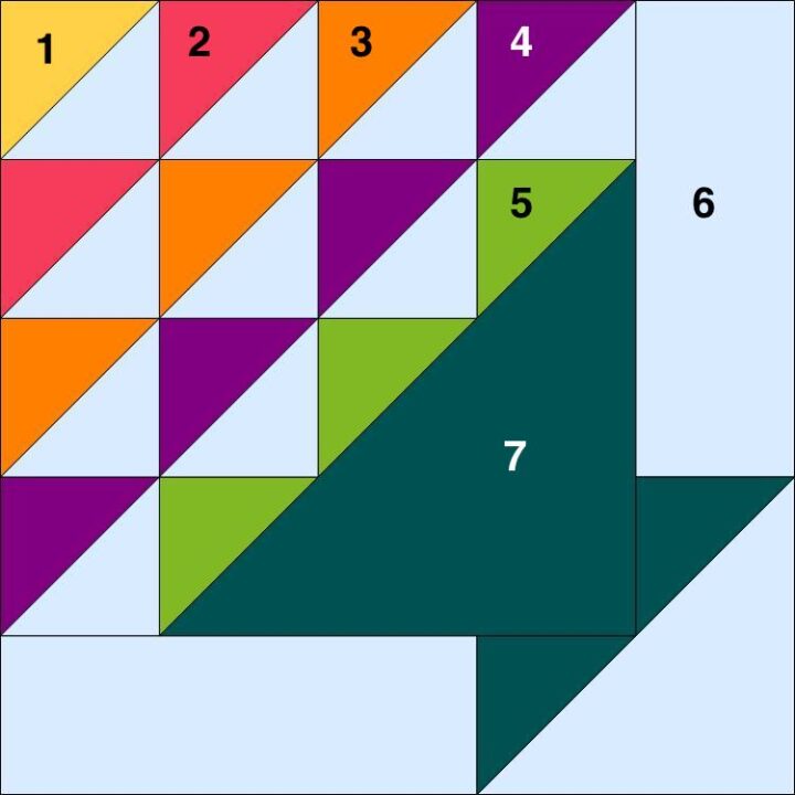 Flower Basket Quilt Block Pattern Free Tutorial Create Whimsy