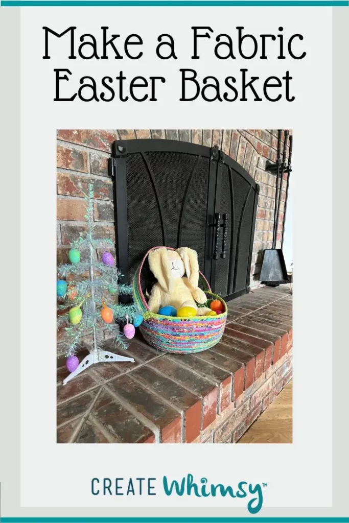 Fabric Easter Basket Pinterest image 6