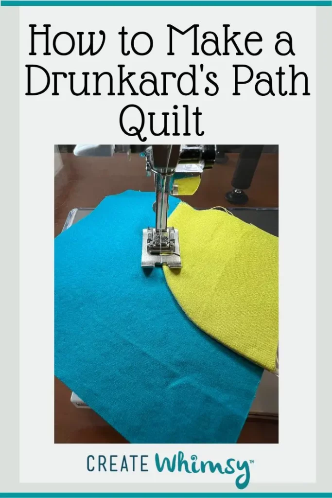 How to Make a Drunkard's Path Quilt PI 1