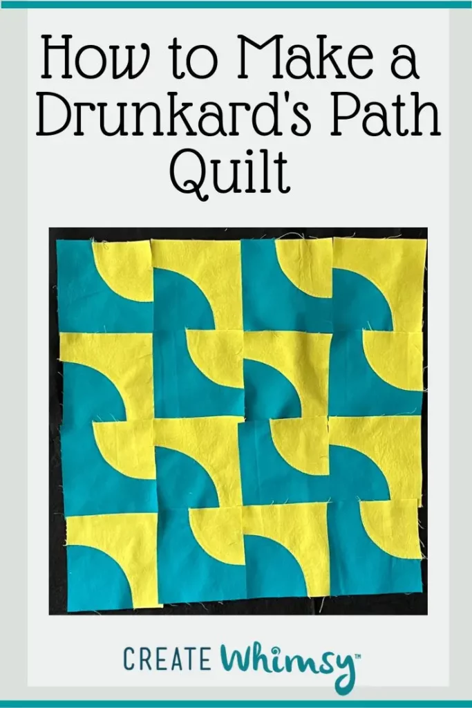 How to Make a Drunkard's Path Quilt PI 3