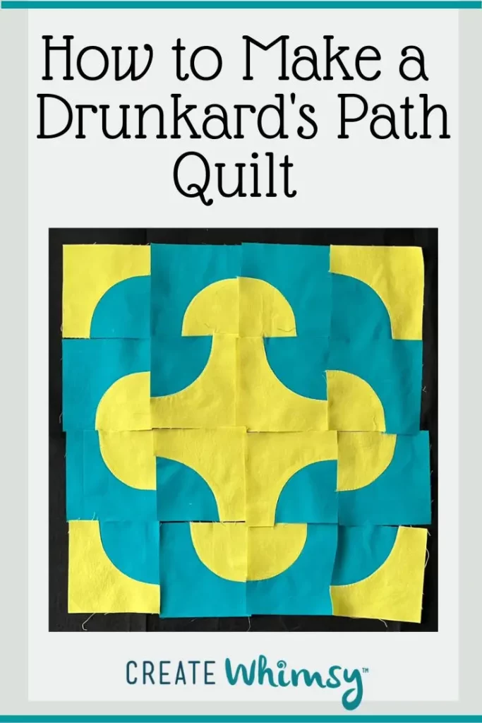 How to Make a Drunkard's Path Quilt PI 4