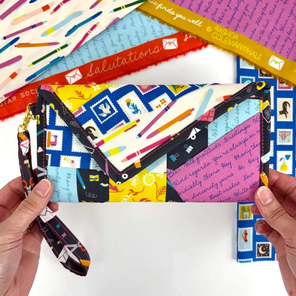 Art house wallet made by Diana Fitzgerald