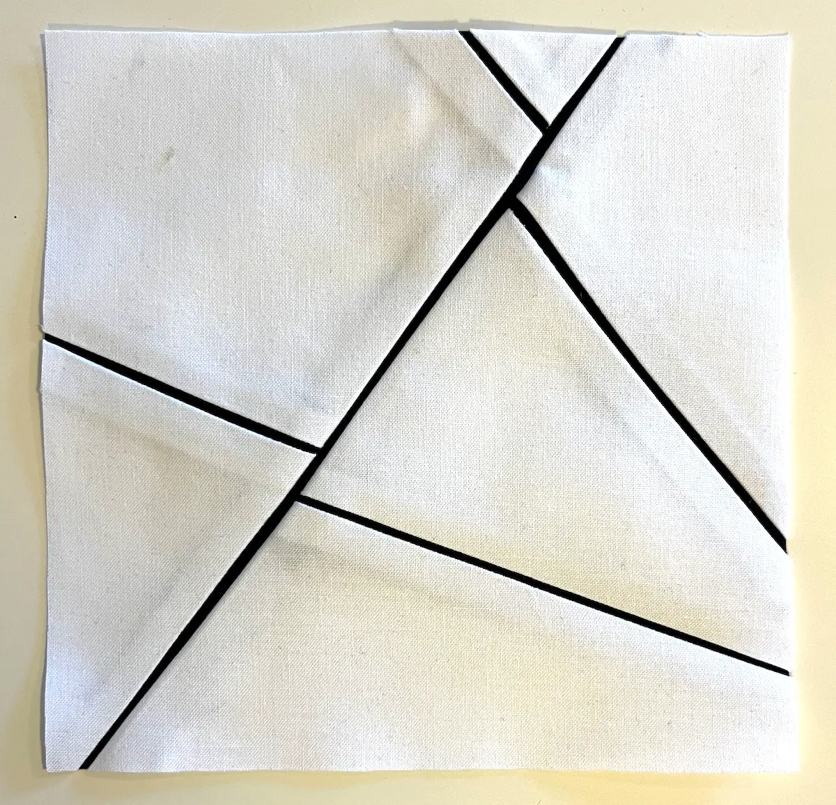 Trim up your quilt block and enjoy your new fine lines