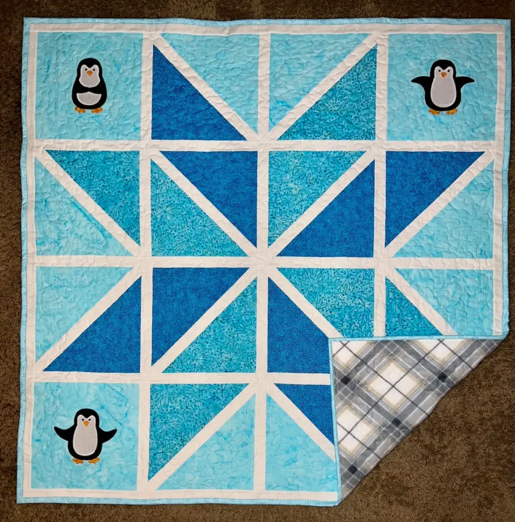 Grand prize winning quilt for the Cover the World Campaign by Accuquilt made by Monique Arnold