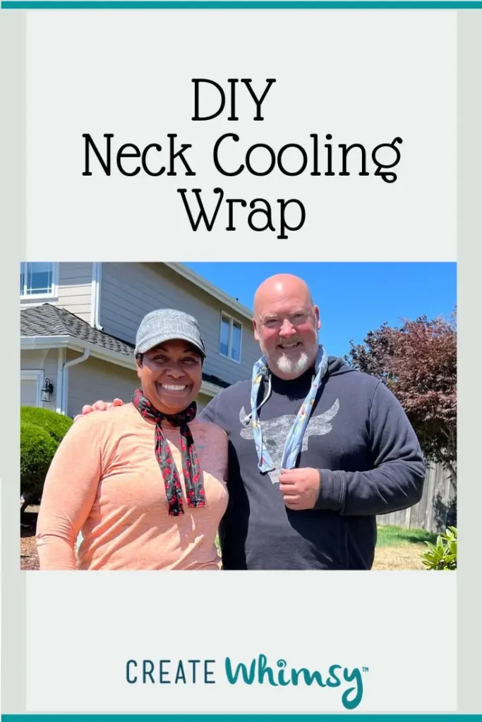 Neck Cooling Wrap pinterest image 1