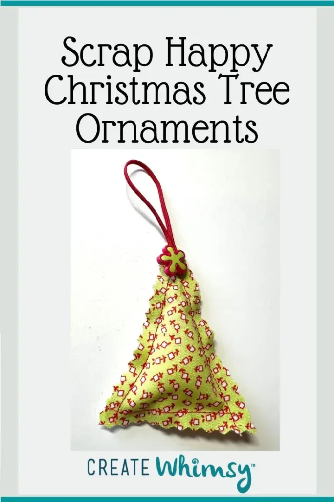 Scrap Happy Christmas tree ornaments Pinterest image 5