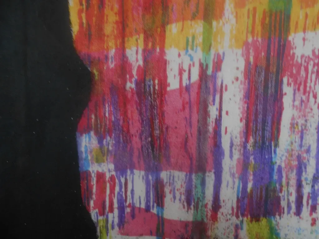 My Tracks Lie Between the Warp, detail by Yosi Anaya