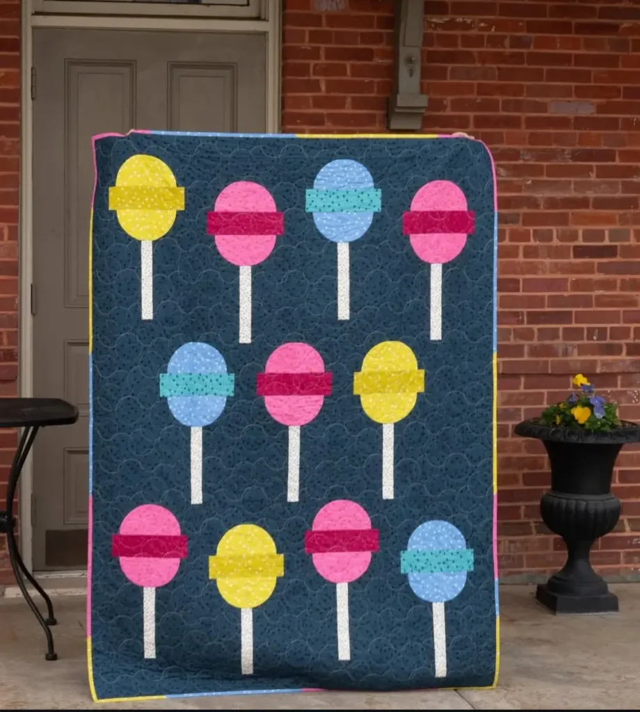 Sweet Pop quilt by Erin Grogan