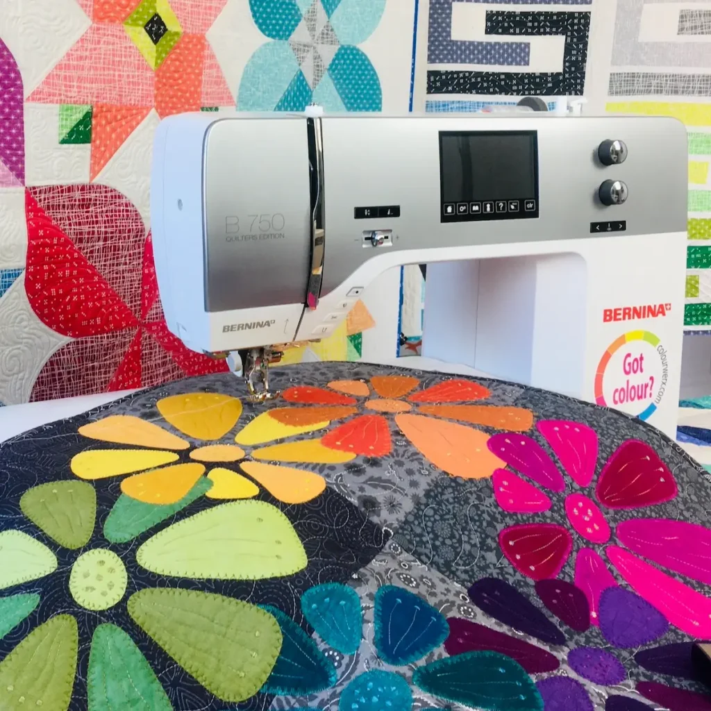Linda Sullivan's Bernina sewing machine