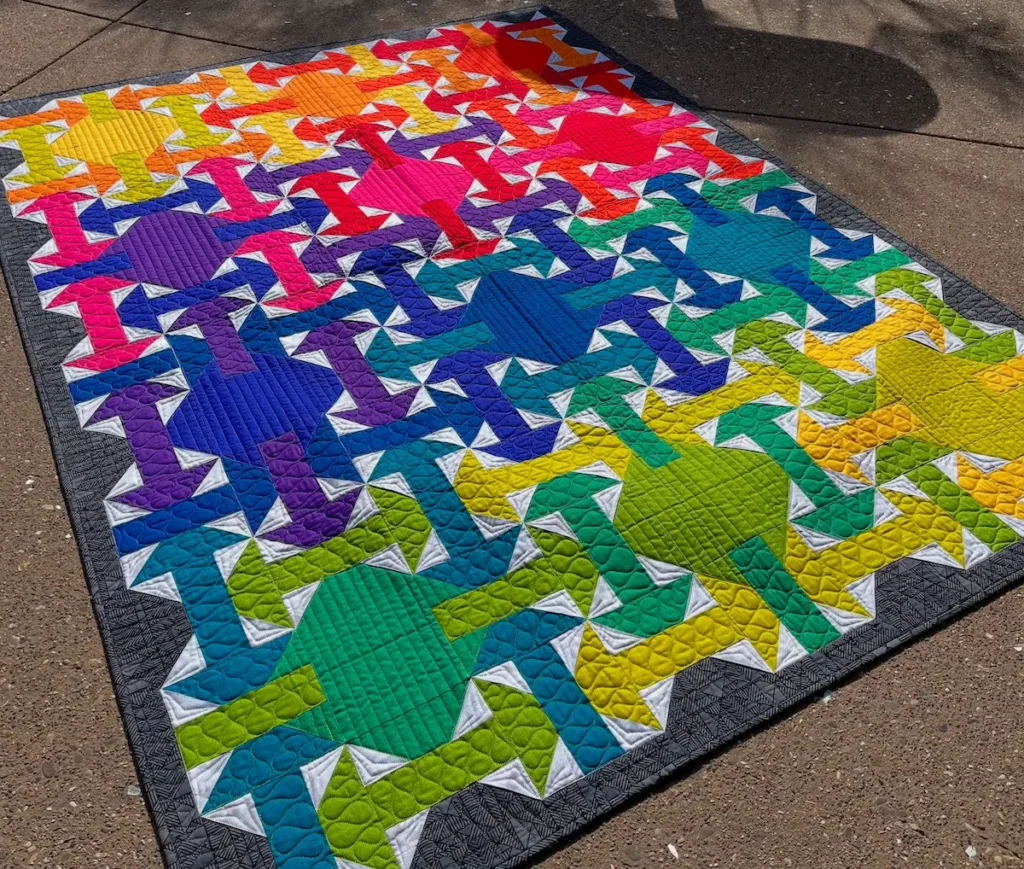 Labryrinth qult by Linda Sullivan