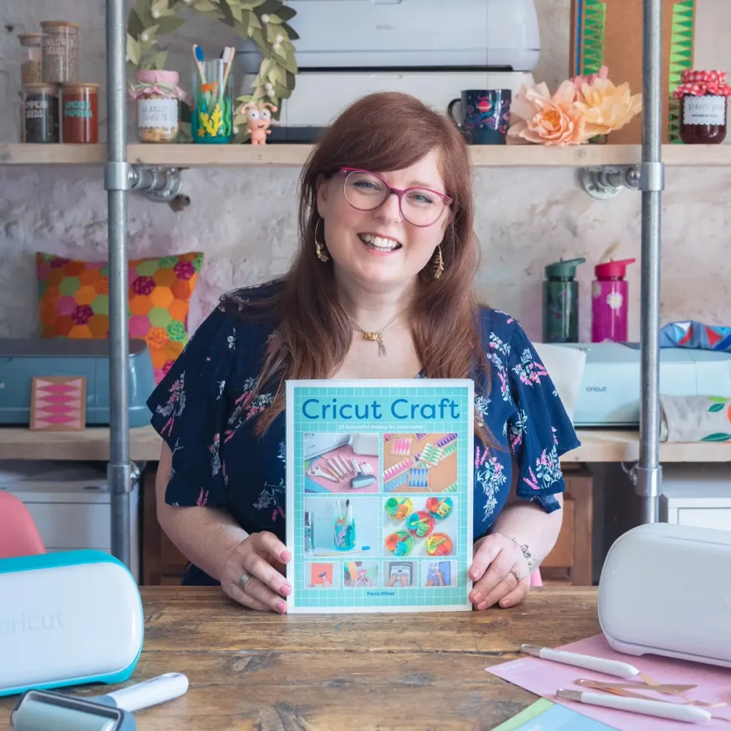 Paula Milner and her book Cricut Craft